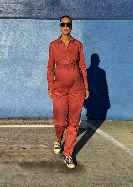 Moroccan Blue Fall Jumpsuit